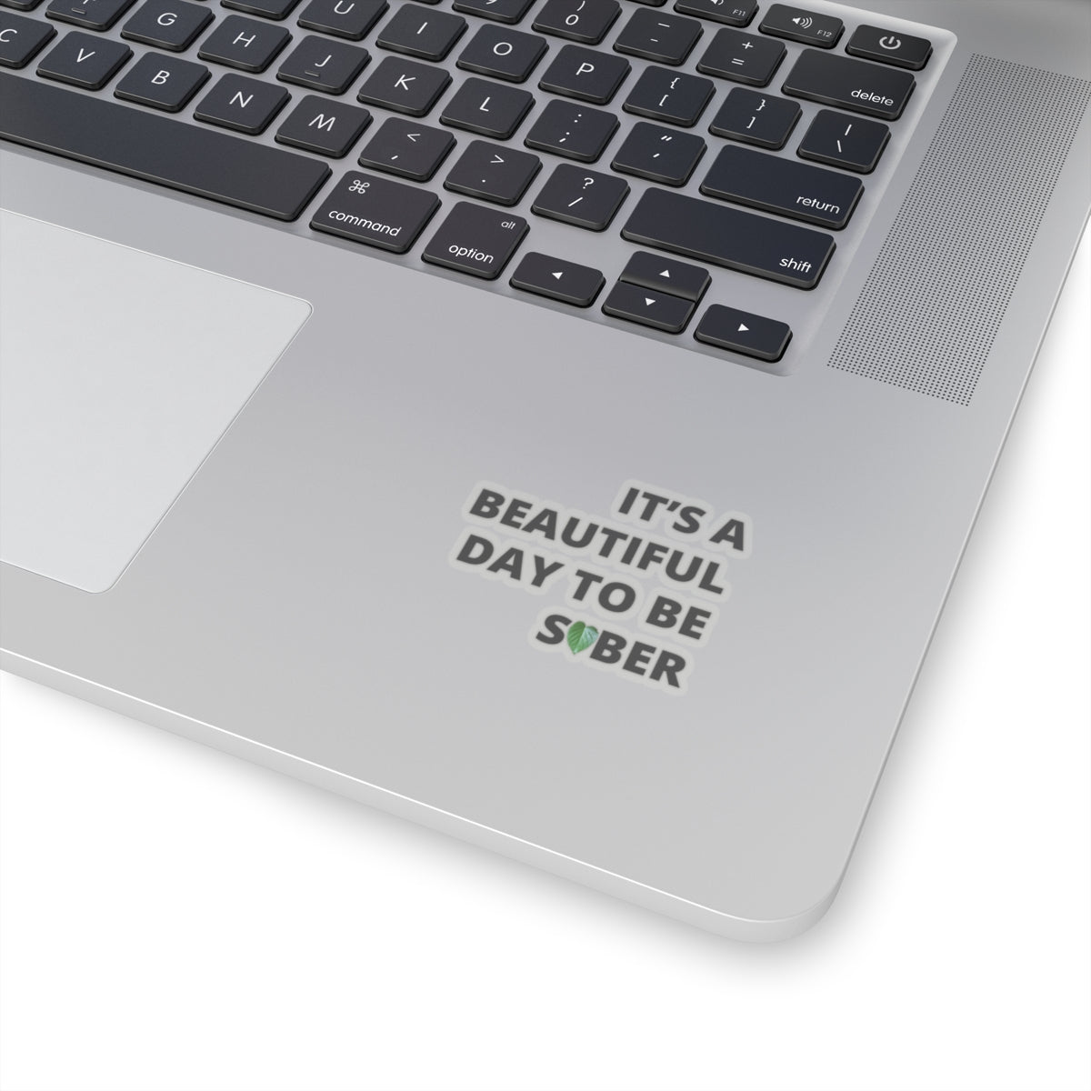"Beautiful Day to be Sober" Kava Leaf Sticker