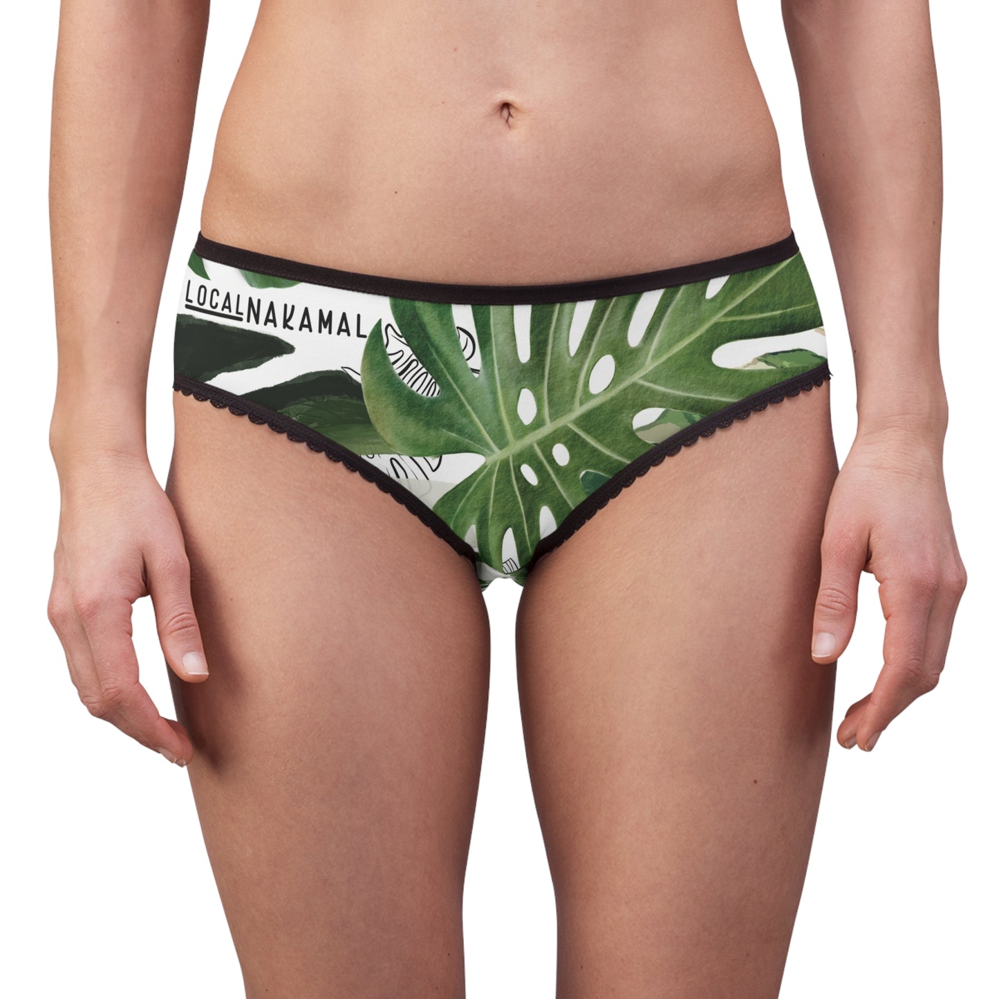 Jungle Wrap - Subtly Peachy: Local Nakamal Women's Briefs