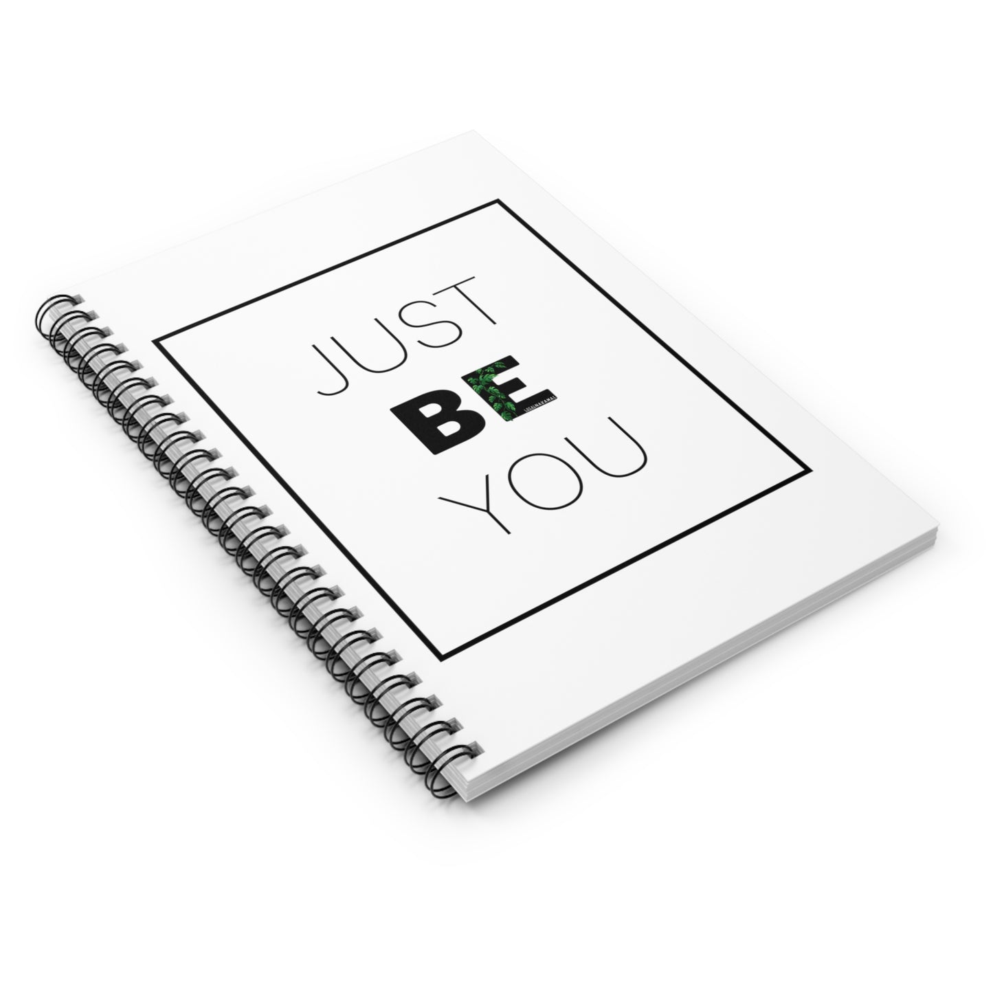 Just.Be.You - Spiral Notebook - Ruled Line