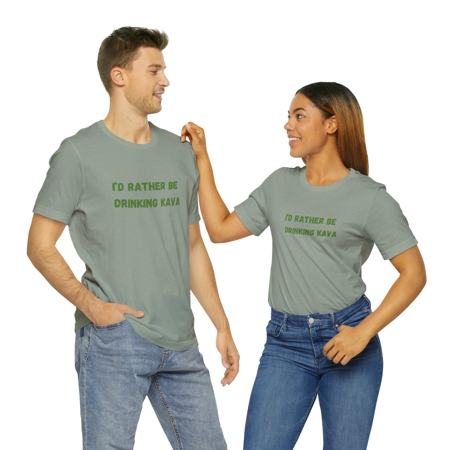 "I'd Rather Be Drinking Kava" Local Nakamal T-Shirt ππ΄