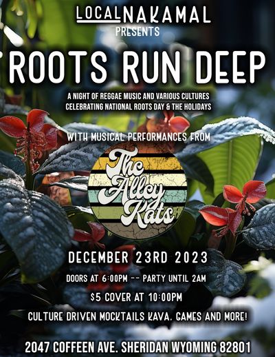 Unleash the Festive Spirit at Local Nakamal's 'Roots Run Deep' Event – A Night of Culture, Music, and Holiday Cheer!