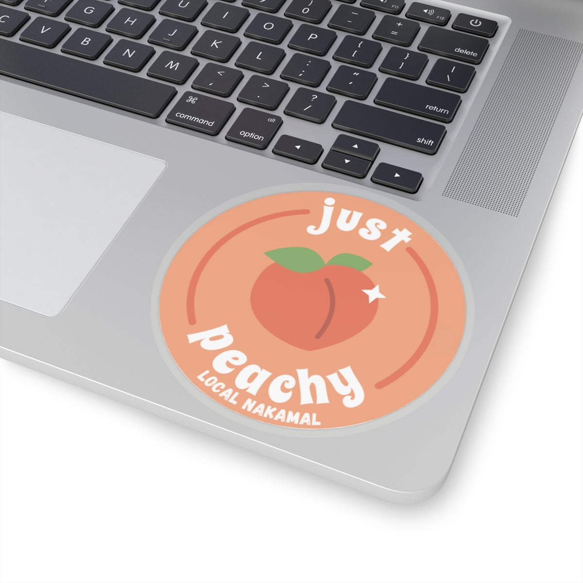 Just Peachy Sticker