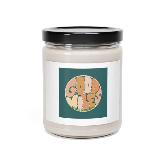 GOOD VIBES: Apple Harvest Local Nakamal Scented Soy Candle, 9oz