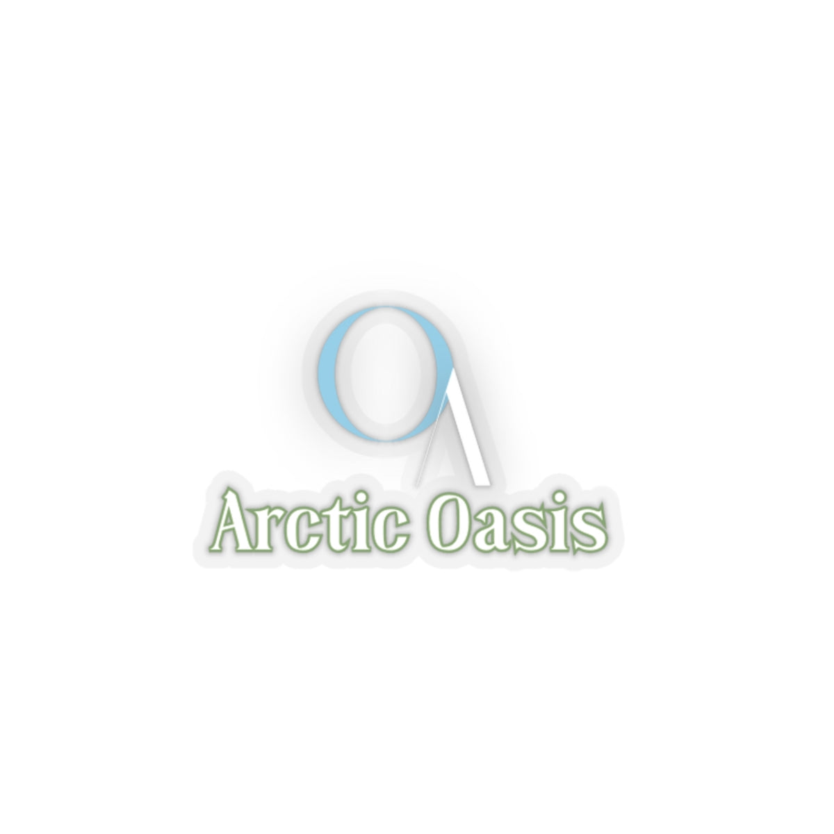 Arctic Oasis - Simple Sticker