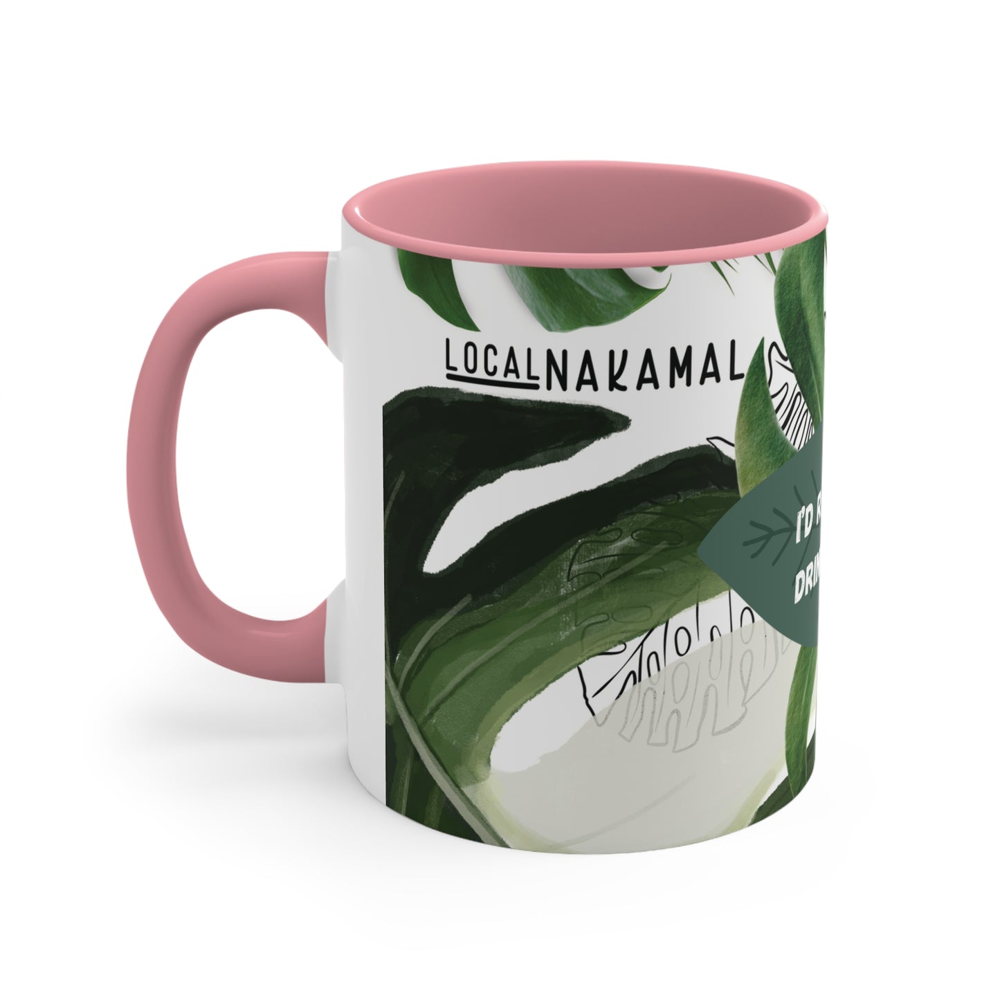 "I'd Rather Be Drinking Kava" Local Nakamal Jungle Wrap Mug 🌿🍵 11oz