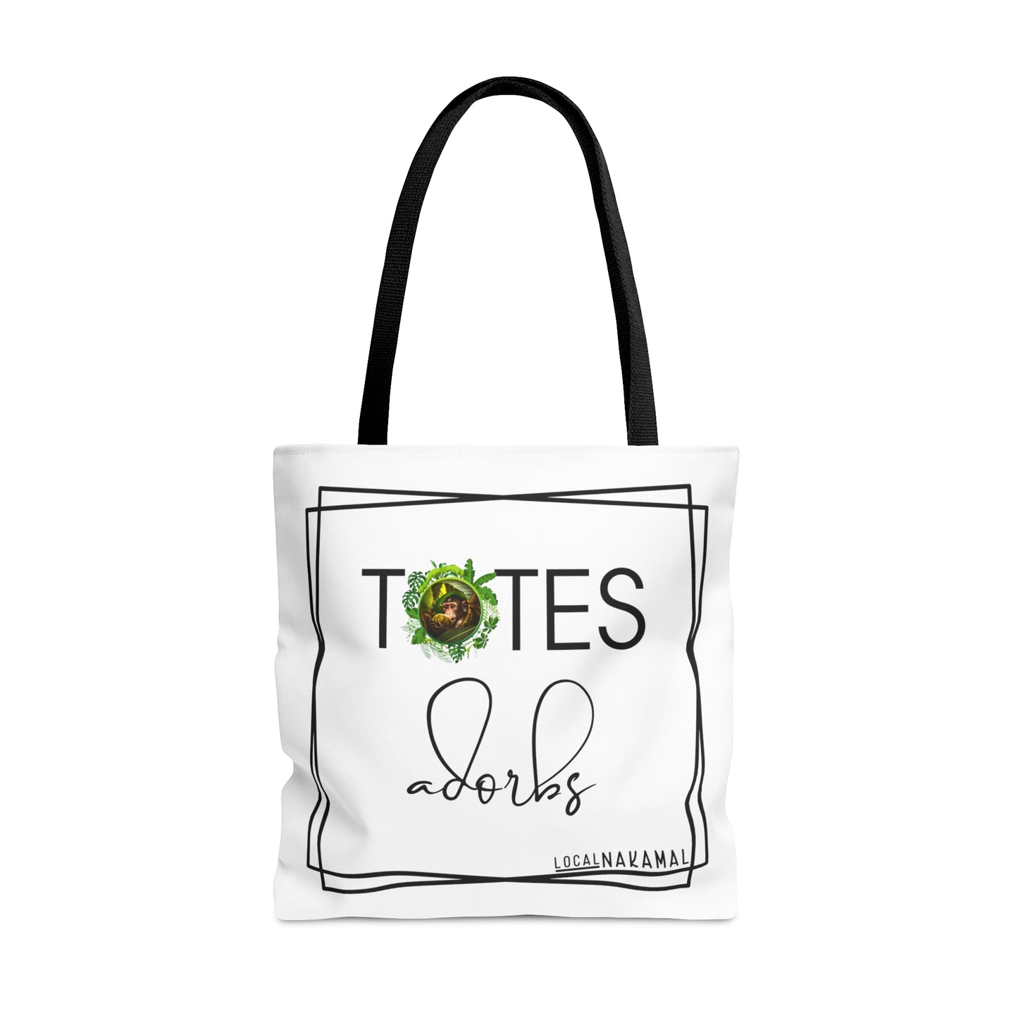 Totes Adorbs - Adorable Monkey Local Nakamal Tote Bag