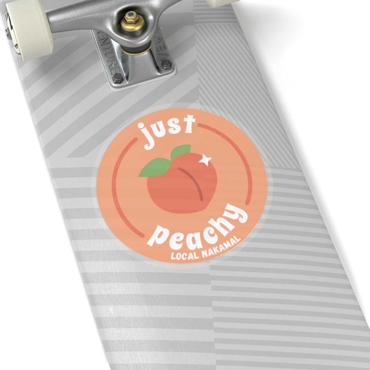 Just Peachy Sticker