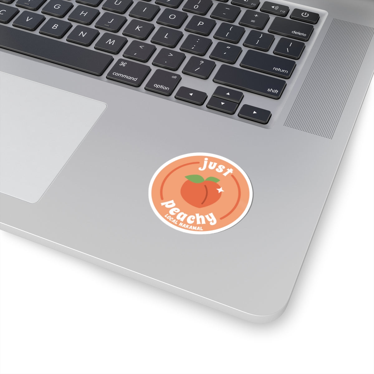 Just Peachy Sticker