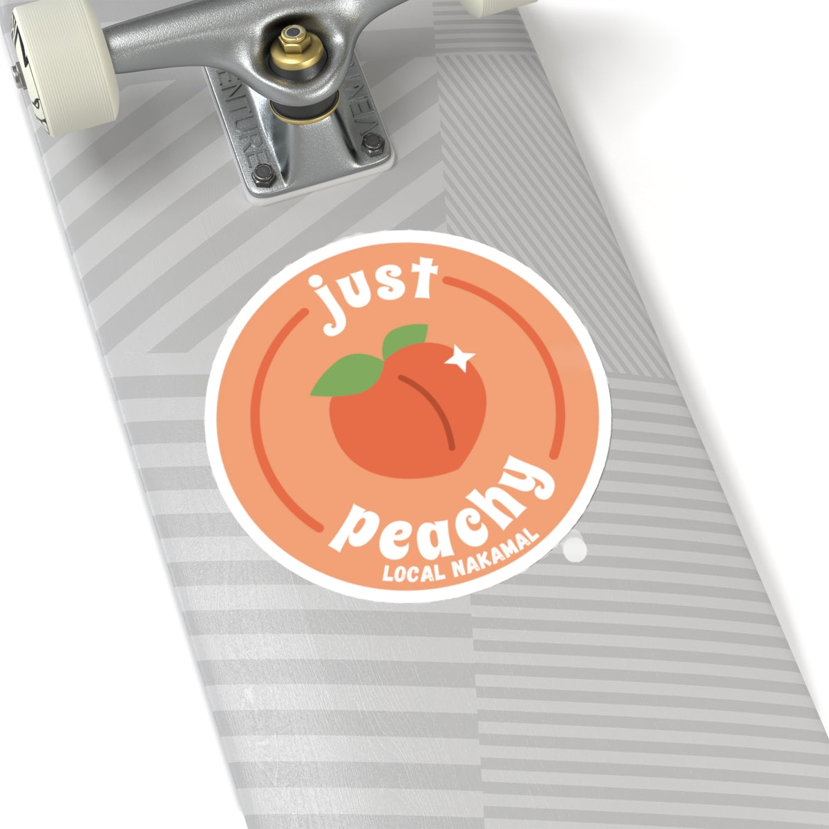 Just Peachy Sticker