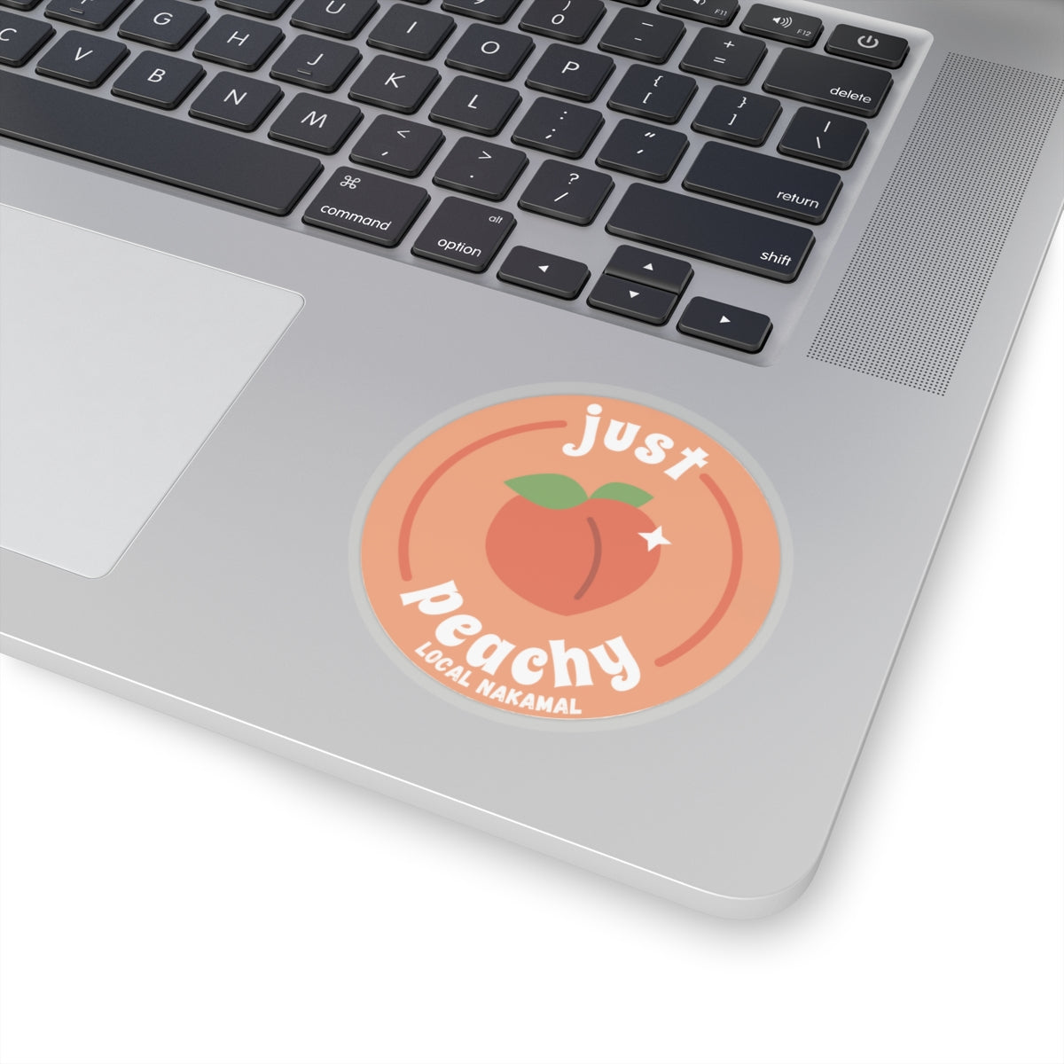 Just Peachy Sticker