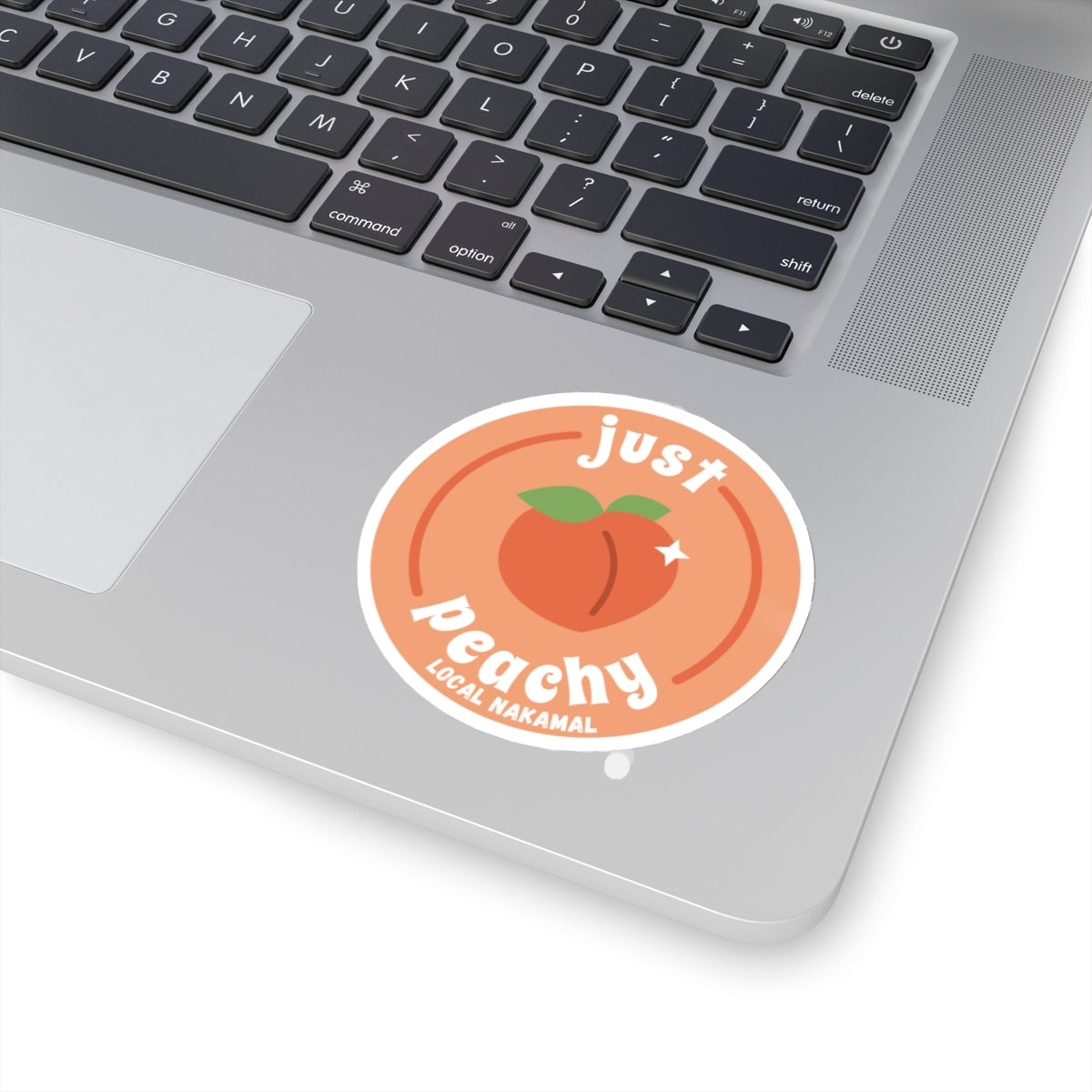 Just Peachy Sticker