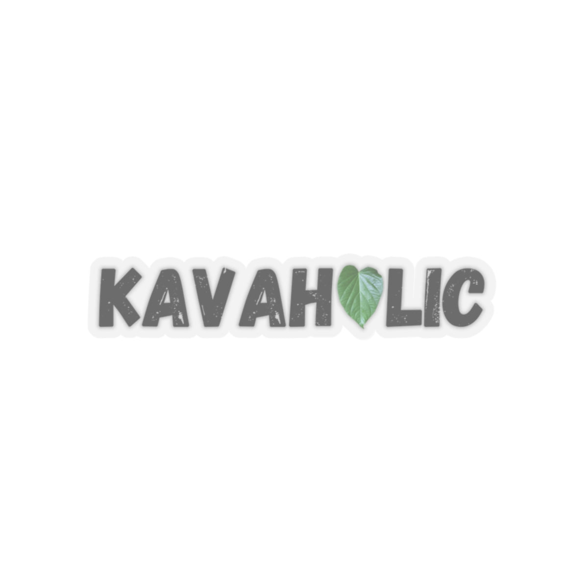 "Kavaholic" Wordplay Sticker