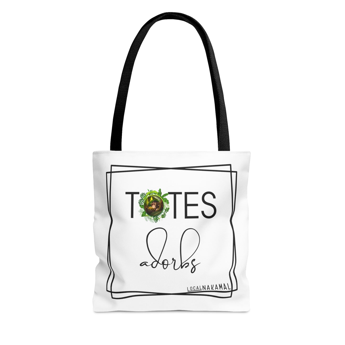 Totes Adorbs - Adorable Monkey Local Nakamal Tote Bag