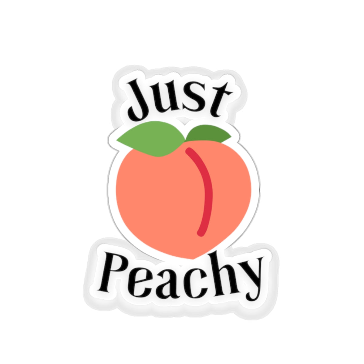 Just Peachy - Local Nakamal Sticker