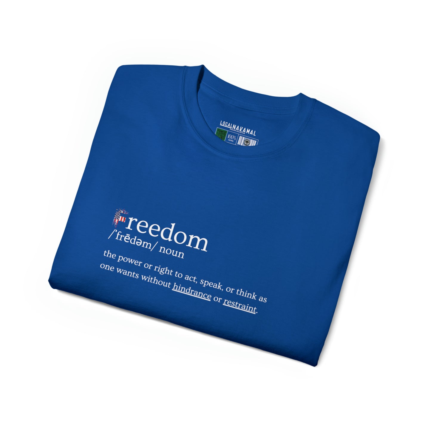 "Freedom Definition & Tribute" Veterans Day T-Shirt