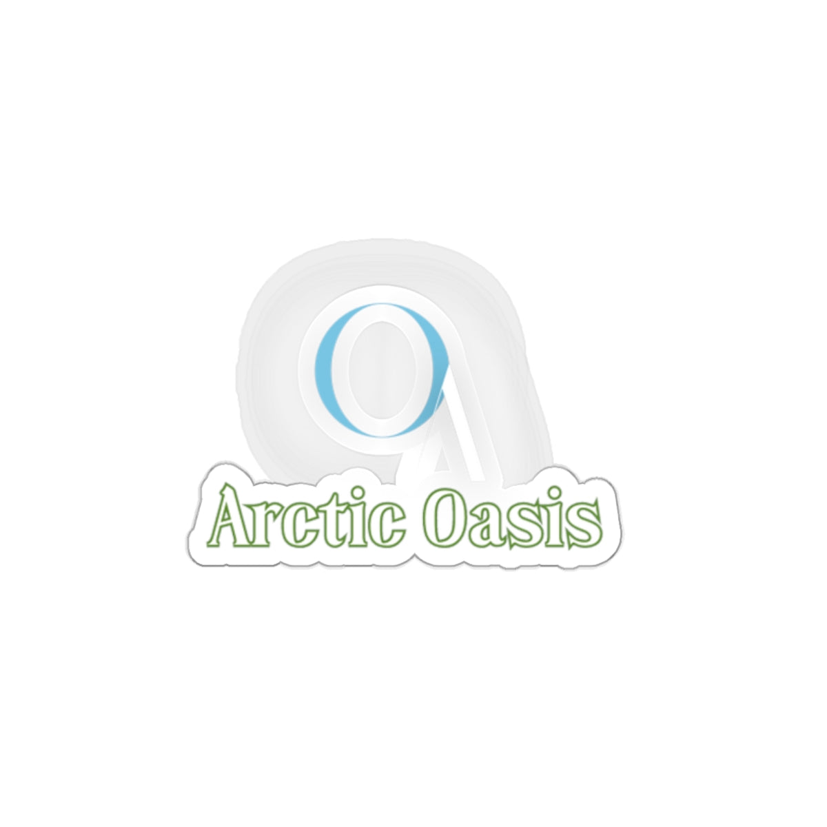 Arctic Oasis - Simple Sticker